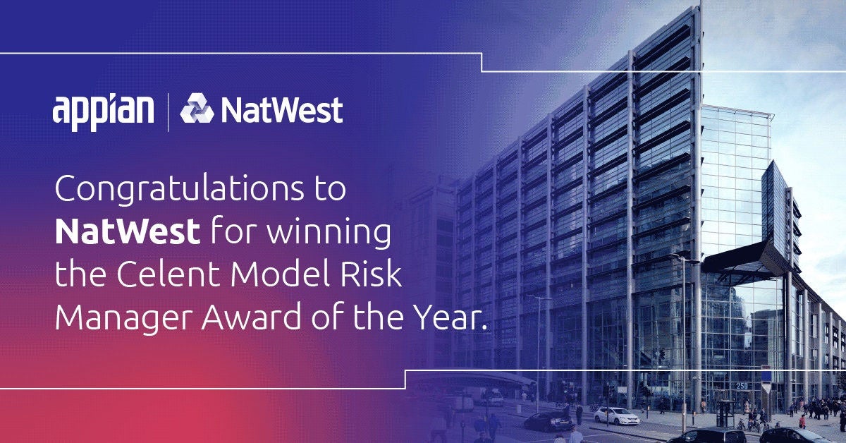 NatWest Celent Model Risk Manager Award