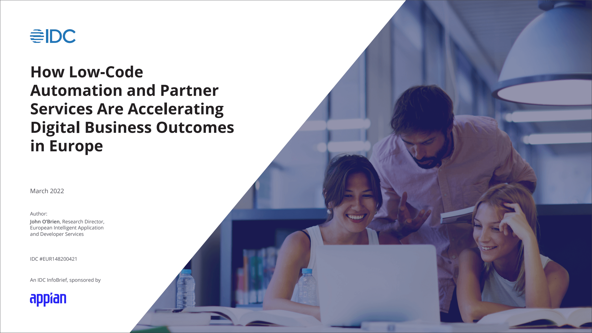 IDC Infobrief: How Low-Code Automation and Partner Services are Accelerating Digital Business Outcomes in Europe